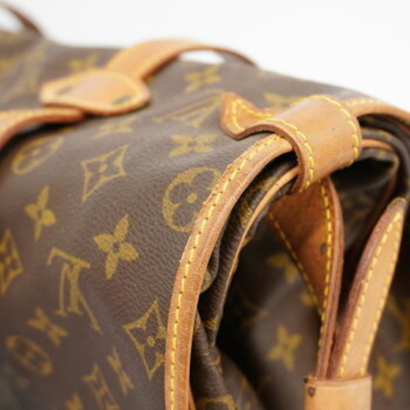 Louis Vuitton Monogram Saumur Shoulder Bag - Picture 10 of 15
